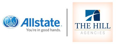 Allstate Logo with The Hill Agencies Logo